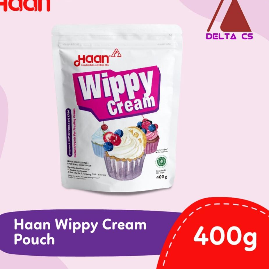 

Terbaru✤Wippy Cream Haan 400gr