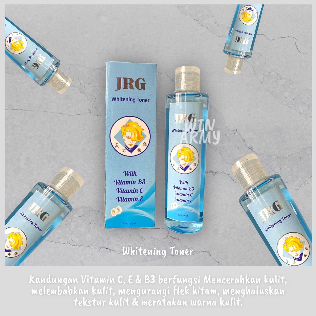 SABUN JRG WHITENING DAN TONER WHITENING