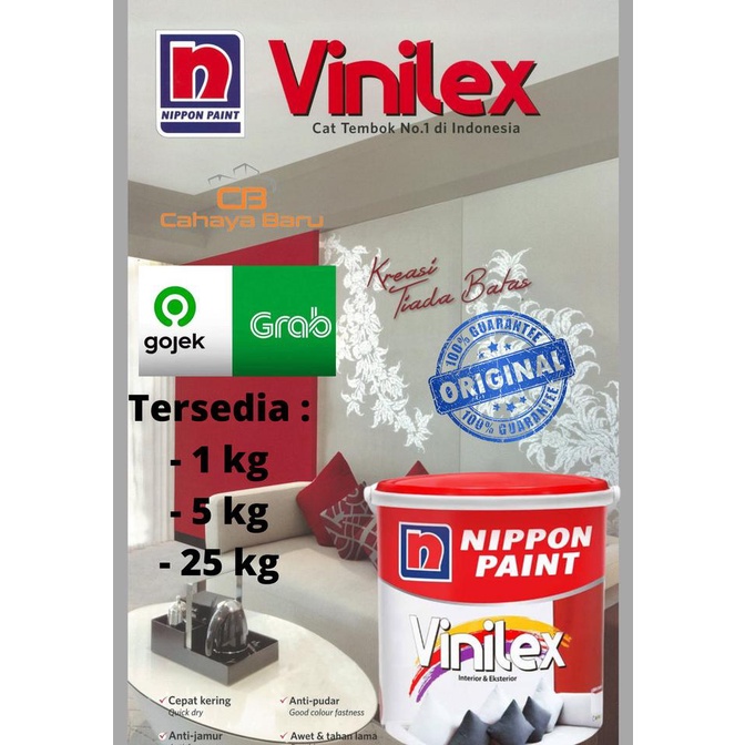 SALE CAT TEMBOK VINILEX 1 KG