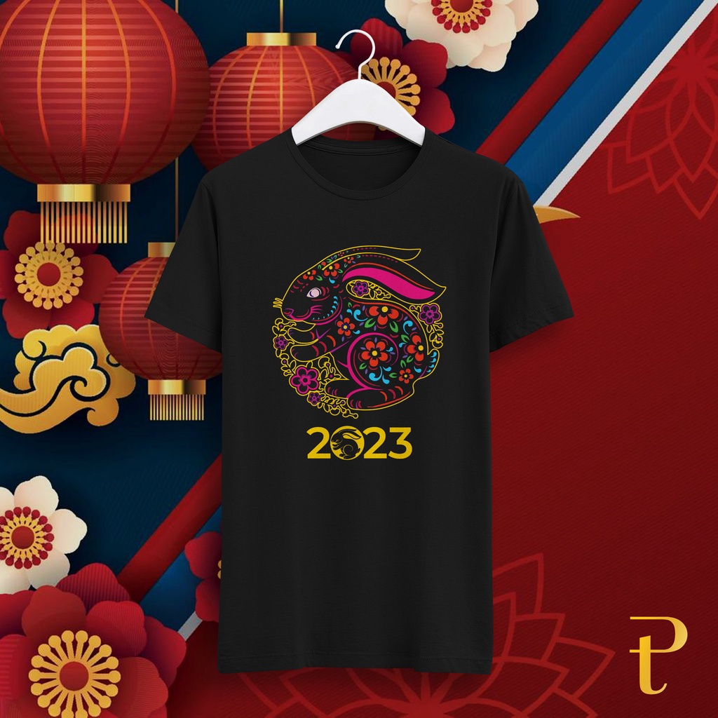 Kaos Imlek Bunny 2023