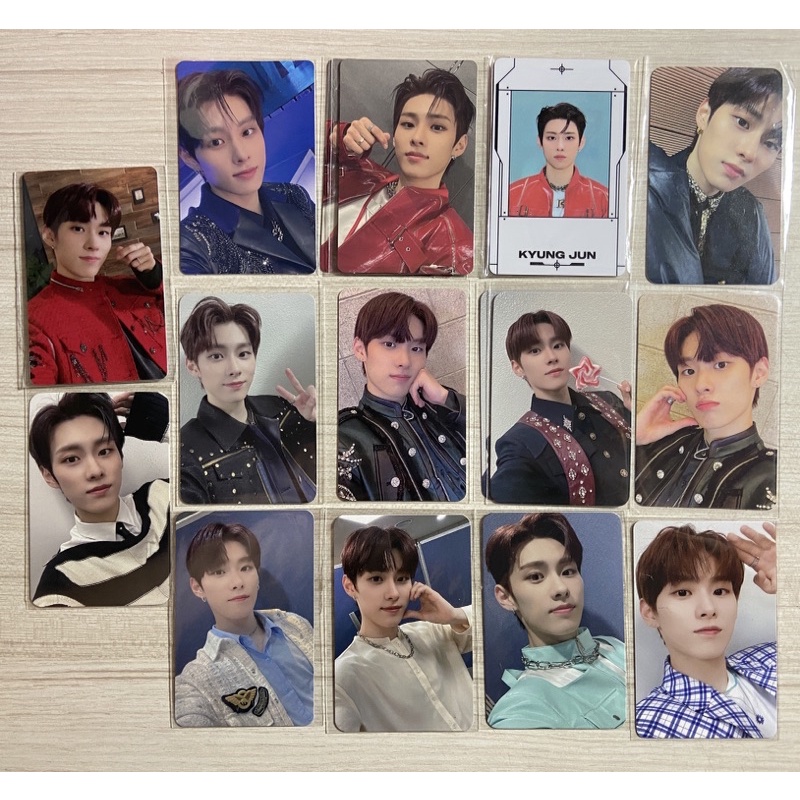 TNX Kyungjun Sungjun Official PC/Photocard Pre-order Benefit POB (Bandina Withmuu Makestar Beatroad 