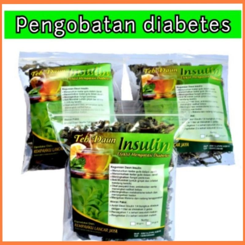 Teh Daun Insulin Obat Diabetes