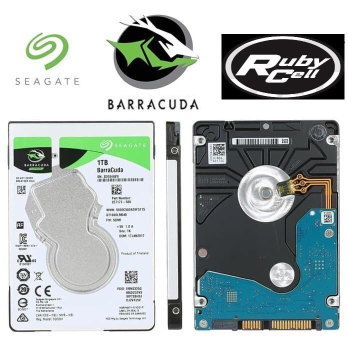 Harddisk Seagate 1TB 2.5&quot; Slim Internal Laptop - Garansi Resm