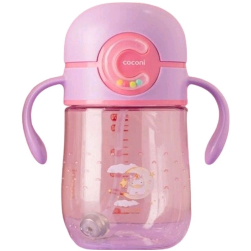 COCONI Tritan Straw Cup Bottle 270ml | Botol Minum Anak Bayi