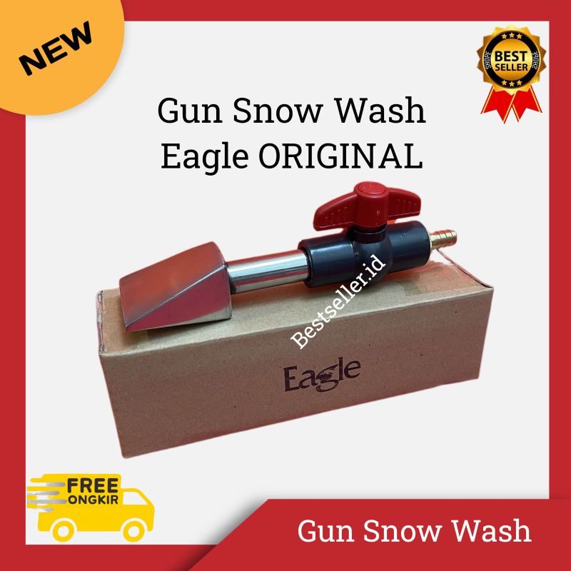 Gun Tabung Snow Wash / Gagang Cuci Motor Salju / Tembakan Salju