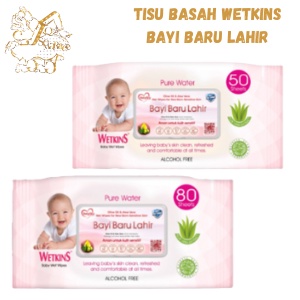 TISU BASAH BABY WETKINS BAYI BARU LAHIR