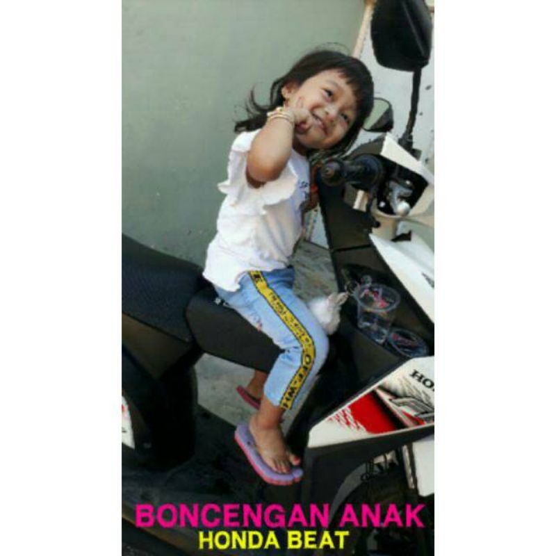 fgh BONCENGAN DEPAN SEPEDA MOTOR ANAK KARAKTER / DUDUKAN ANAK SEPEDA MOTOR