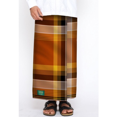 Sarung BHS Cosmo Gold Cmn Monochrome Warna Original