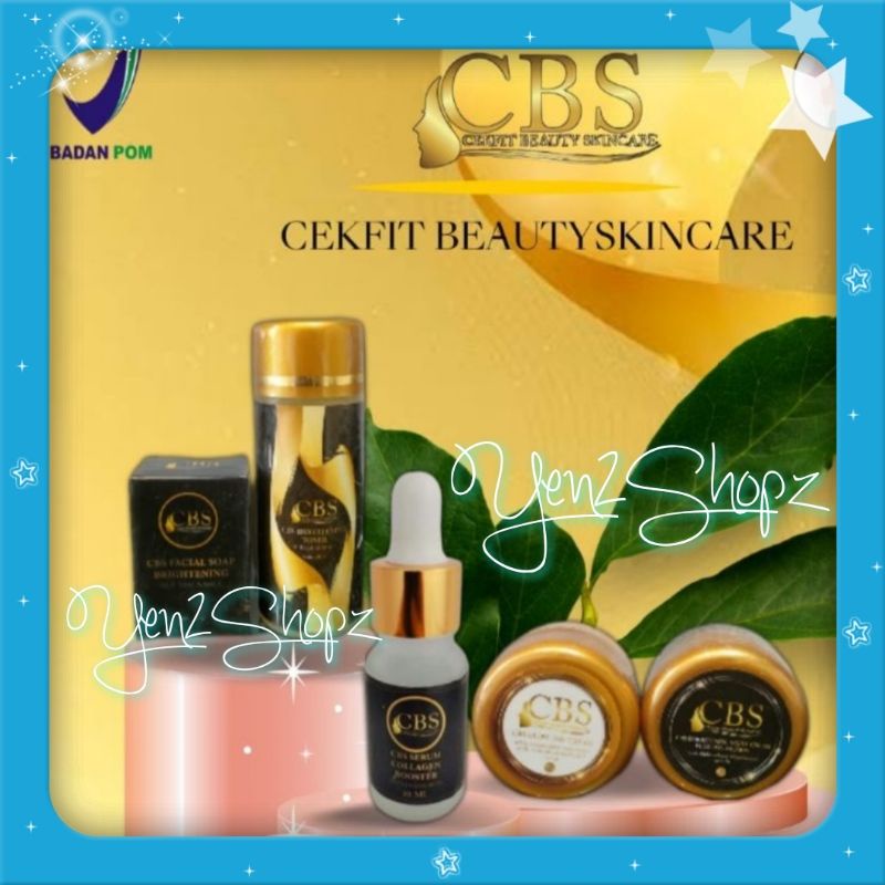 BPOM PAKET CBS CEKFIT BEAUTY SKINCARE UNTUK FLEK DAN JERAWAT SERUM TONER CREAM SABUN