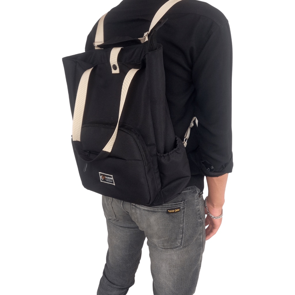 Tas Tote Multifungsi Tas Laptop Ransel Terbaru Kekinian By Ellgood