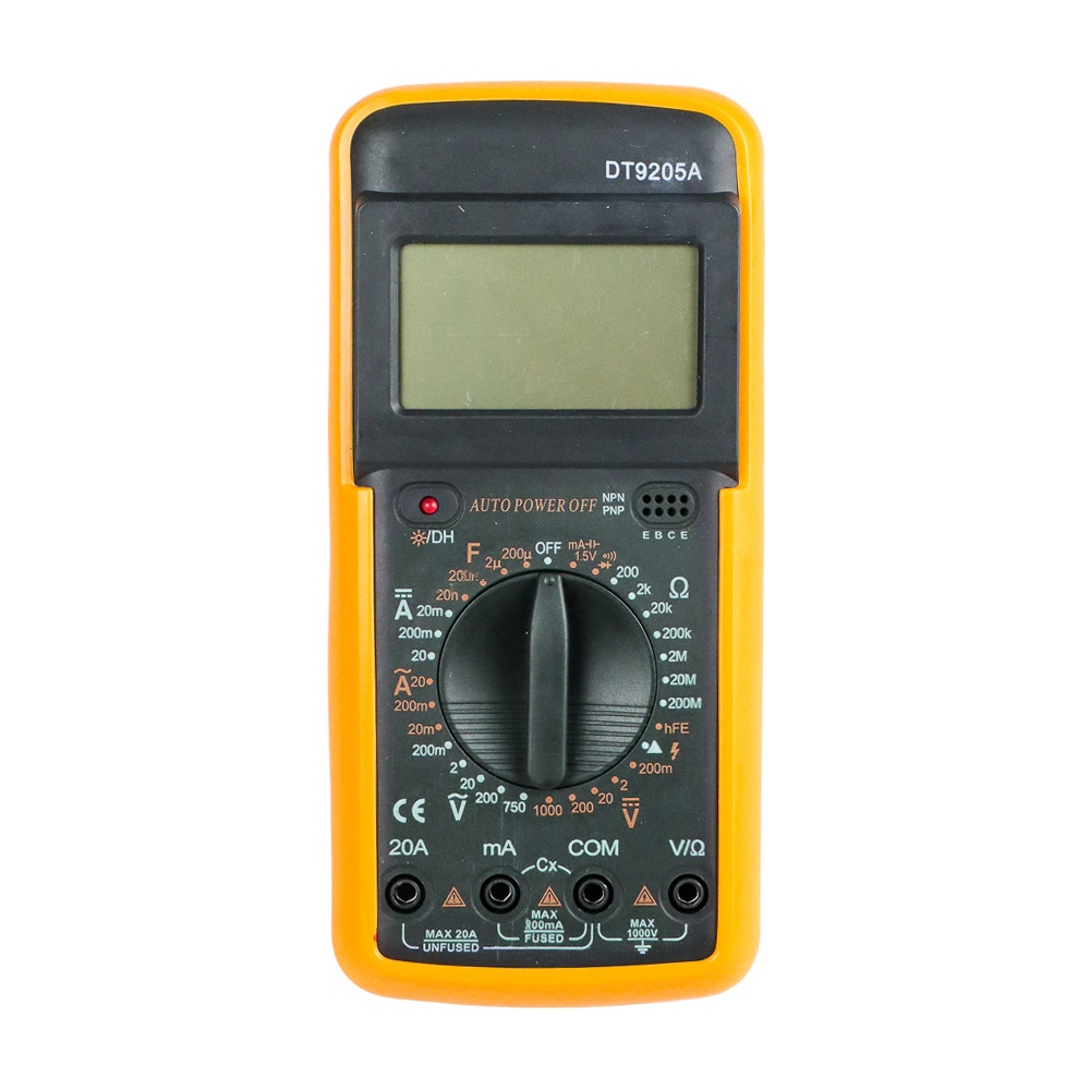 RICHMETERS Pocket Size Digital Multimeter - Yellow - 7ROTE0YL