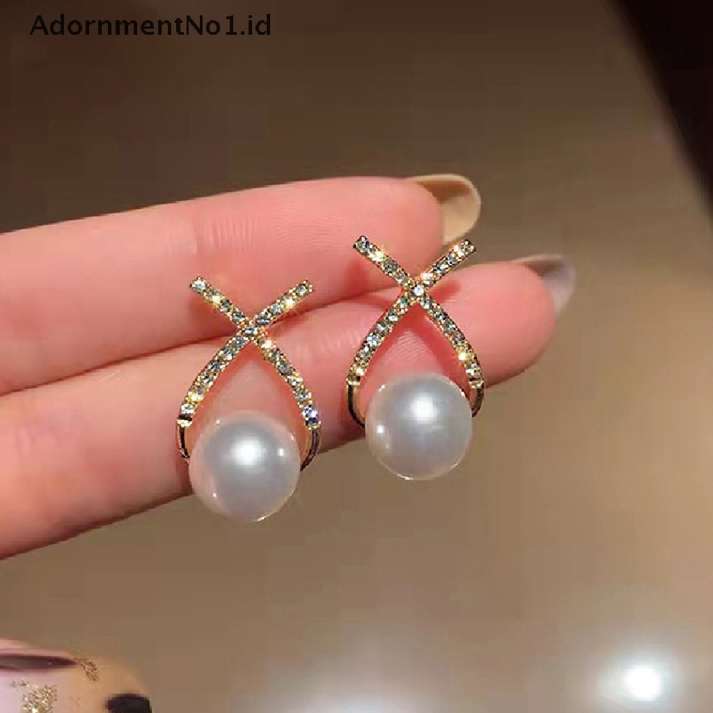 [AdornmentNo1] Anting Mutiara2022 Untuk Wanita Tidak Teratur Wanita Perhiasan Earing Fashion Korea Halus Pearl Woman New Earrings [ID]