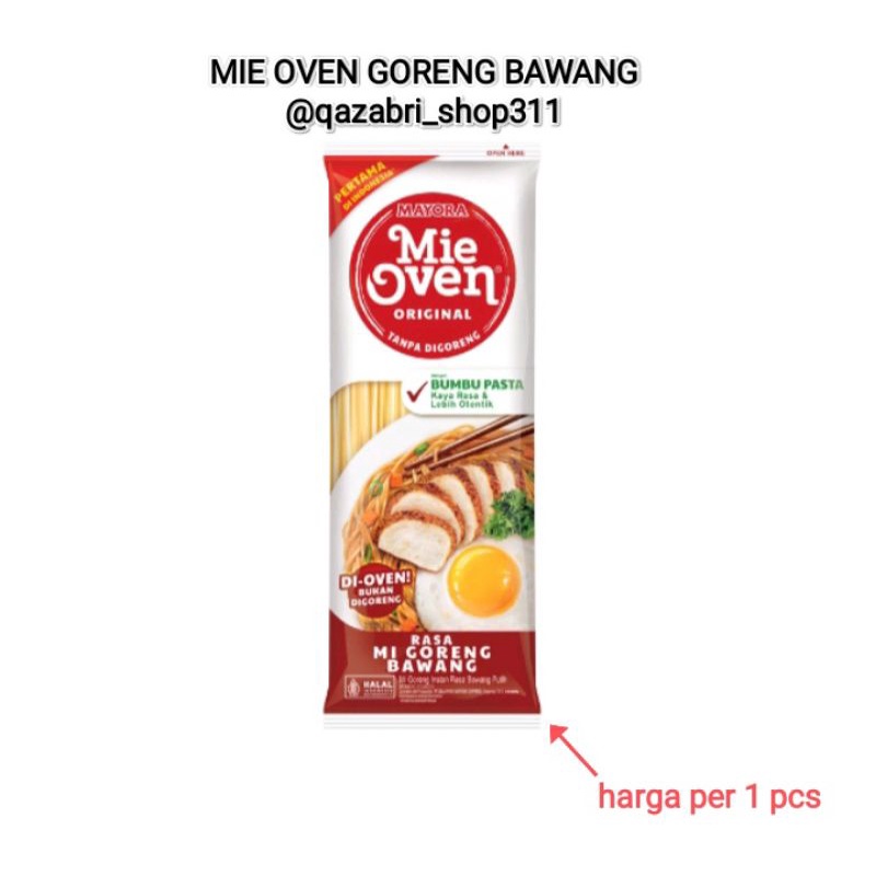 

MIE OVEN ORI GORENG BAWANG