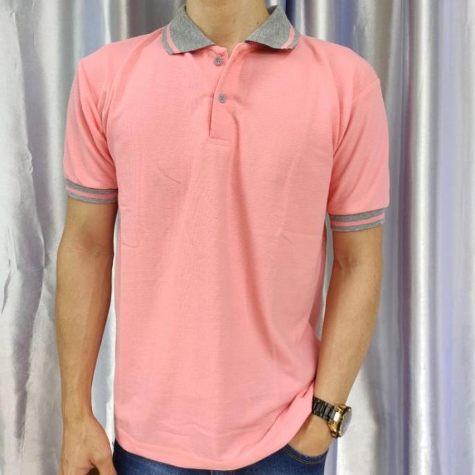 MURAH kaos polo shirt / kerah polos lakos pria wanita uk m l xl xxl xxxl