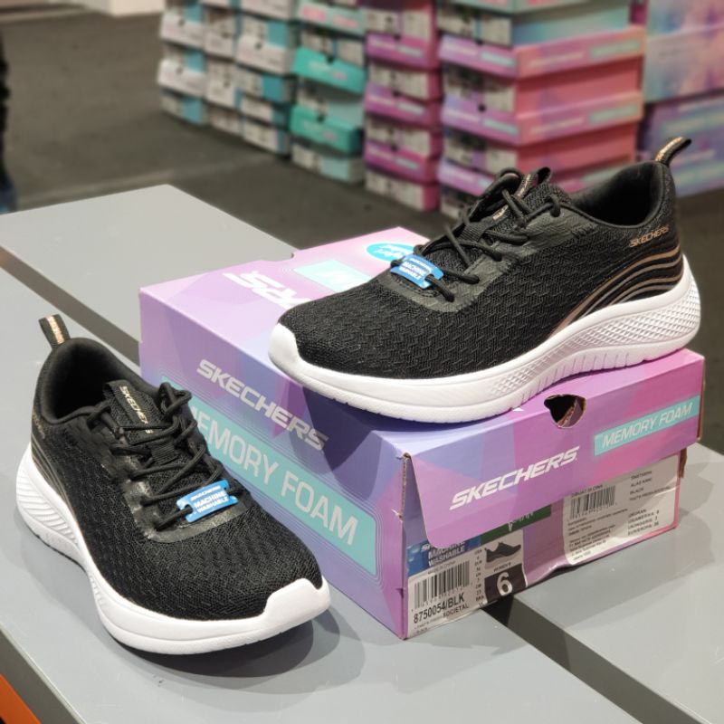 SEPATU SKECHERS FRESH SOCIETAL-BLACK