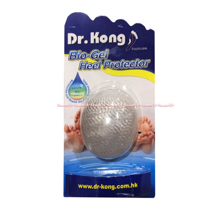 Dr Kong Bio Gel Heel Protector Alas Untuk Tumit Pelindung Tumit Saat Nyeri Pegal Dr.Kong Drkong Biogel Hel Proteksi