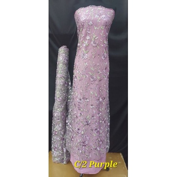 NEW TULLE GARDEN D#1 *HARGA 1METER