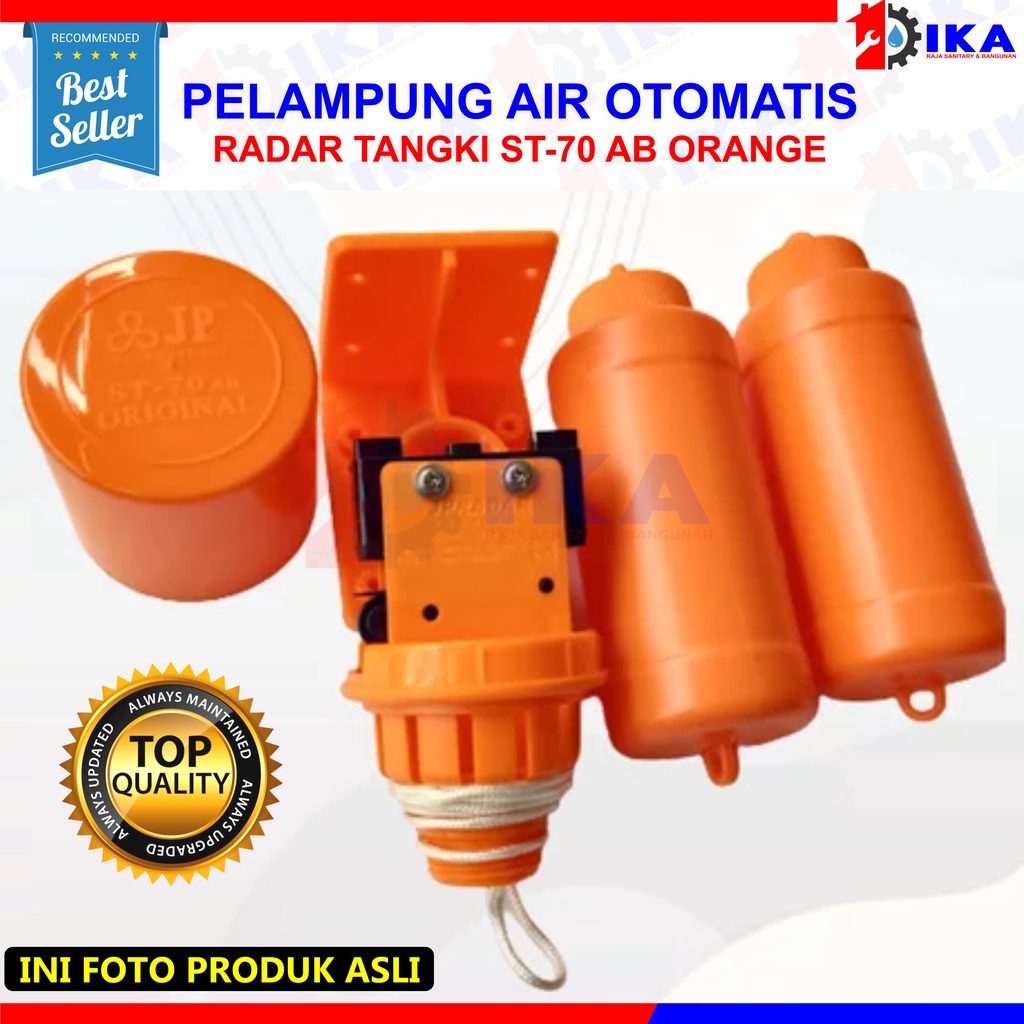 PELAMPUNG RADAR ST-70 AB ORIGINAL/PLAMPUNG OTOMATIS TANGKI / Pelampung Air Otomatis Radar ST-70 AB Toren Original Toren Pelampung Tangki Toren Bak Mandi Air Level Air