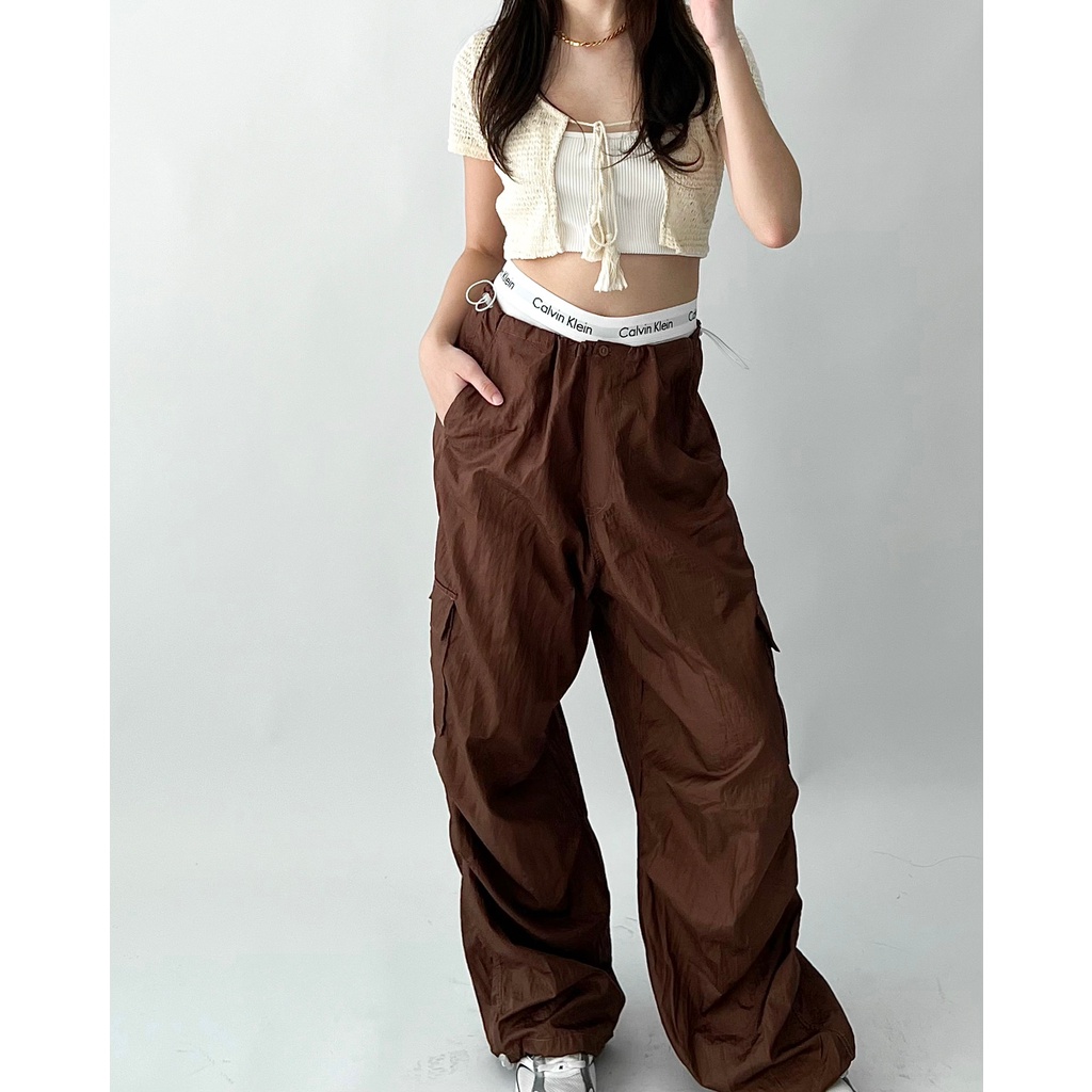 Sheila parachute pants | parachute cargo pants