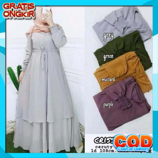 Drees Dewasa Gsmis Lebaran 2023 Dres Perempuan Dewasa Import Gsmis Cwek Muslim Baju Gamis Mewah Jumb