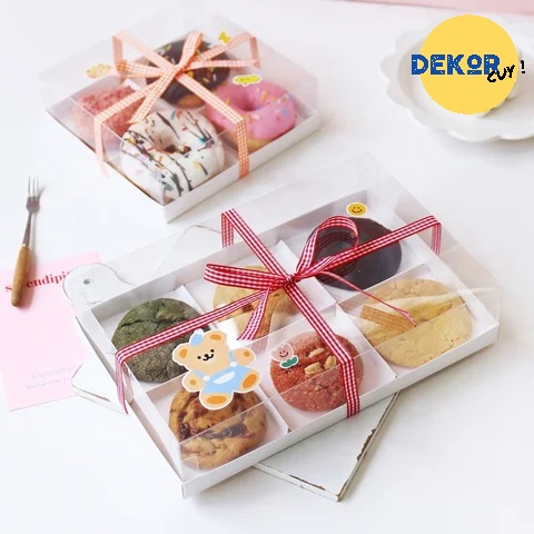 

BOX MIKA DONAT box packaging kue box kue ulang tahun box hampers cake box