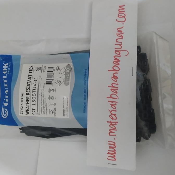 Cable Ties Panjang 15 cm Ikat Kabel Tiang Listrik Hitam PLN Grosir citrab44 Ayo Order