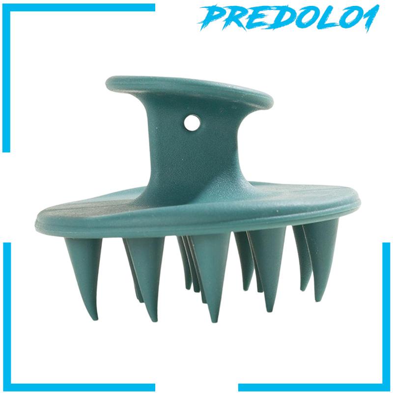 [Predolo1] Sikat Keramas Rambut Silikon Scrubber Shower Hair Brush Alat Pembersih Rambut