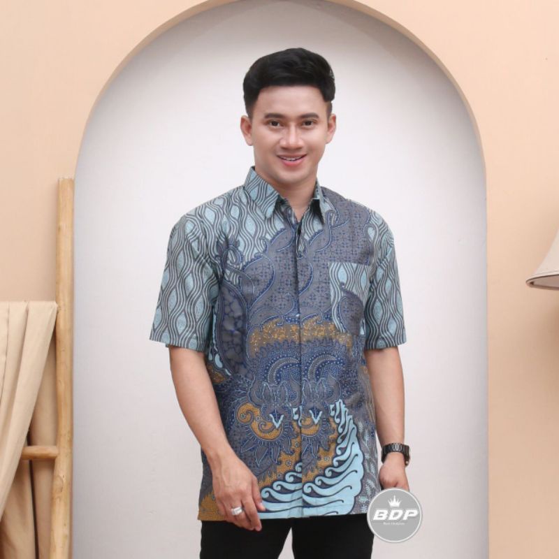 Grosir Kemeja Batik pria Seri Size m..l..xl..xxl  /Seragam Batik keluarga kondangan