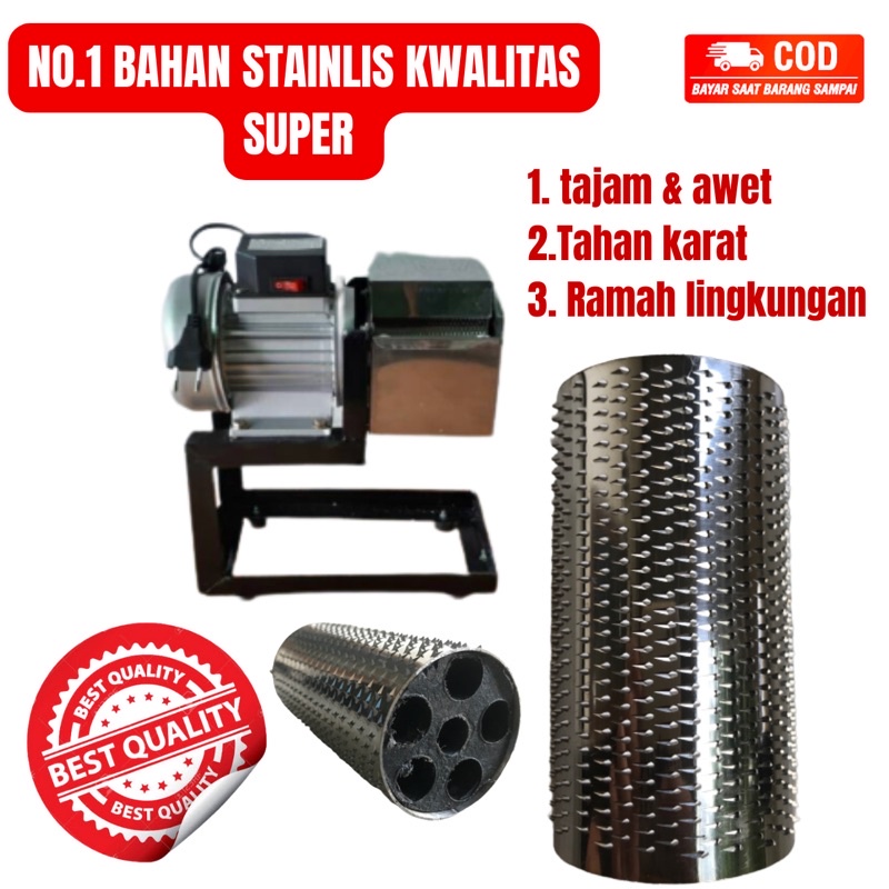 Roll parut kelapa listrik/ rol parut/ parut kelapa listrik/ parutan/ parut revill