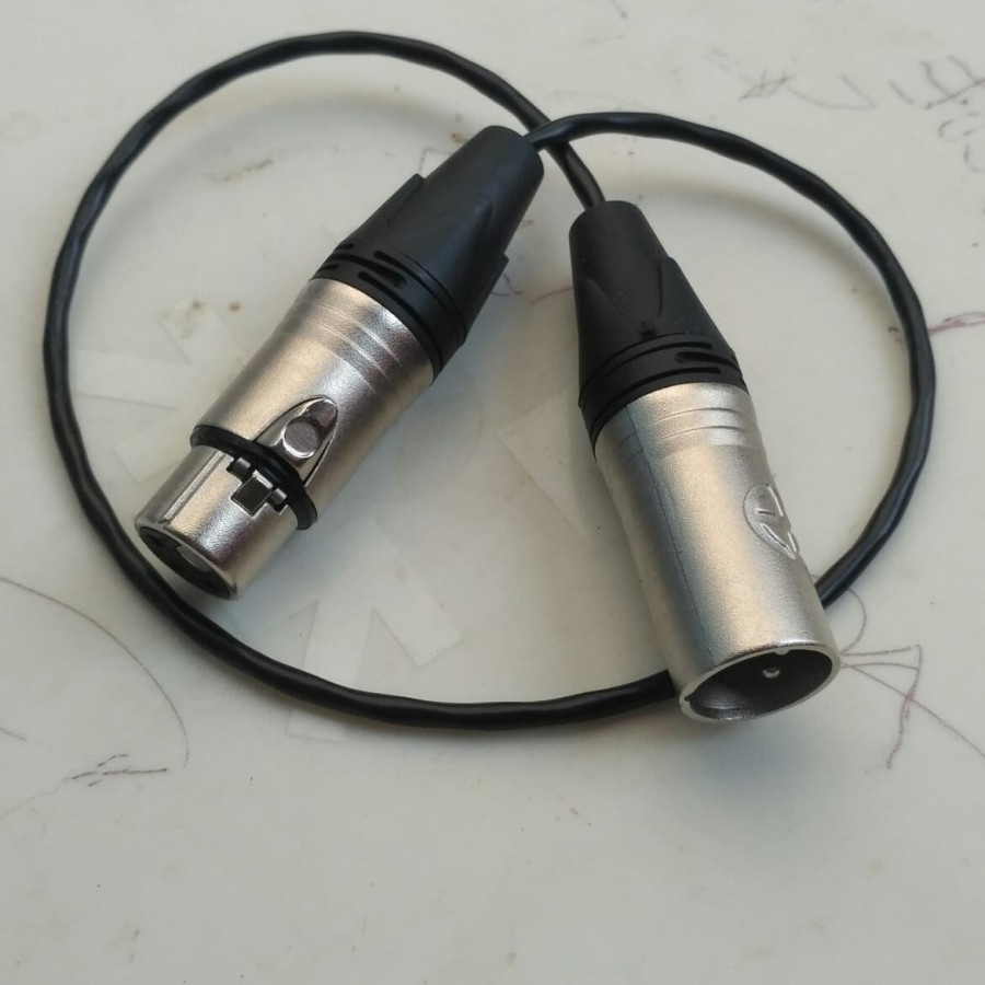 Xlr female to Xlr male LIDGE Ori xlr male to xlr female kabel L2B2AT Ori