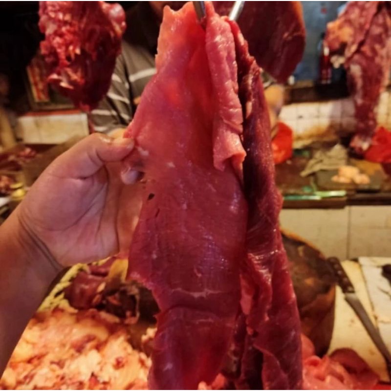 

Daging Sapi Bahan Untuk Dendeng / 500 Gr