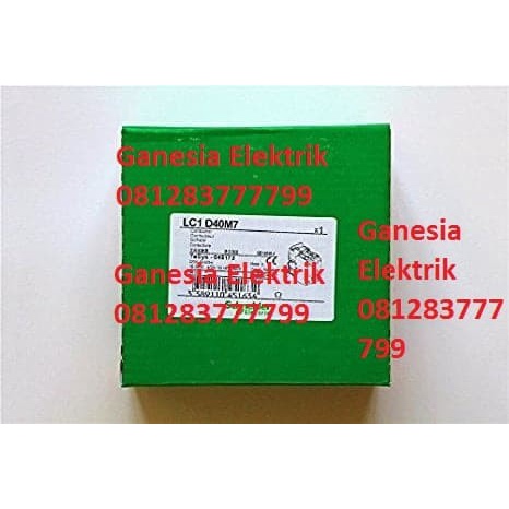 Kontaktor Schneider Lc1D40M7 / Contactor Schneider Lc1D40 220V Ac