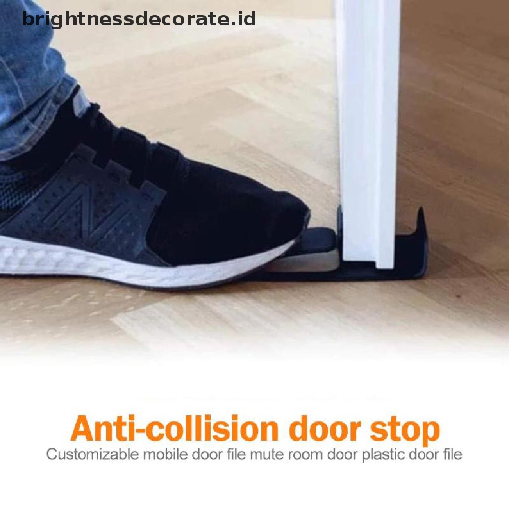 [Birth] Spring Inovatif Door Stopper Dengan Benar Menahan Pintu Anda Buka Penahan Wedge Pintu [ID]