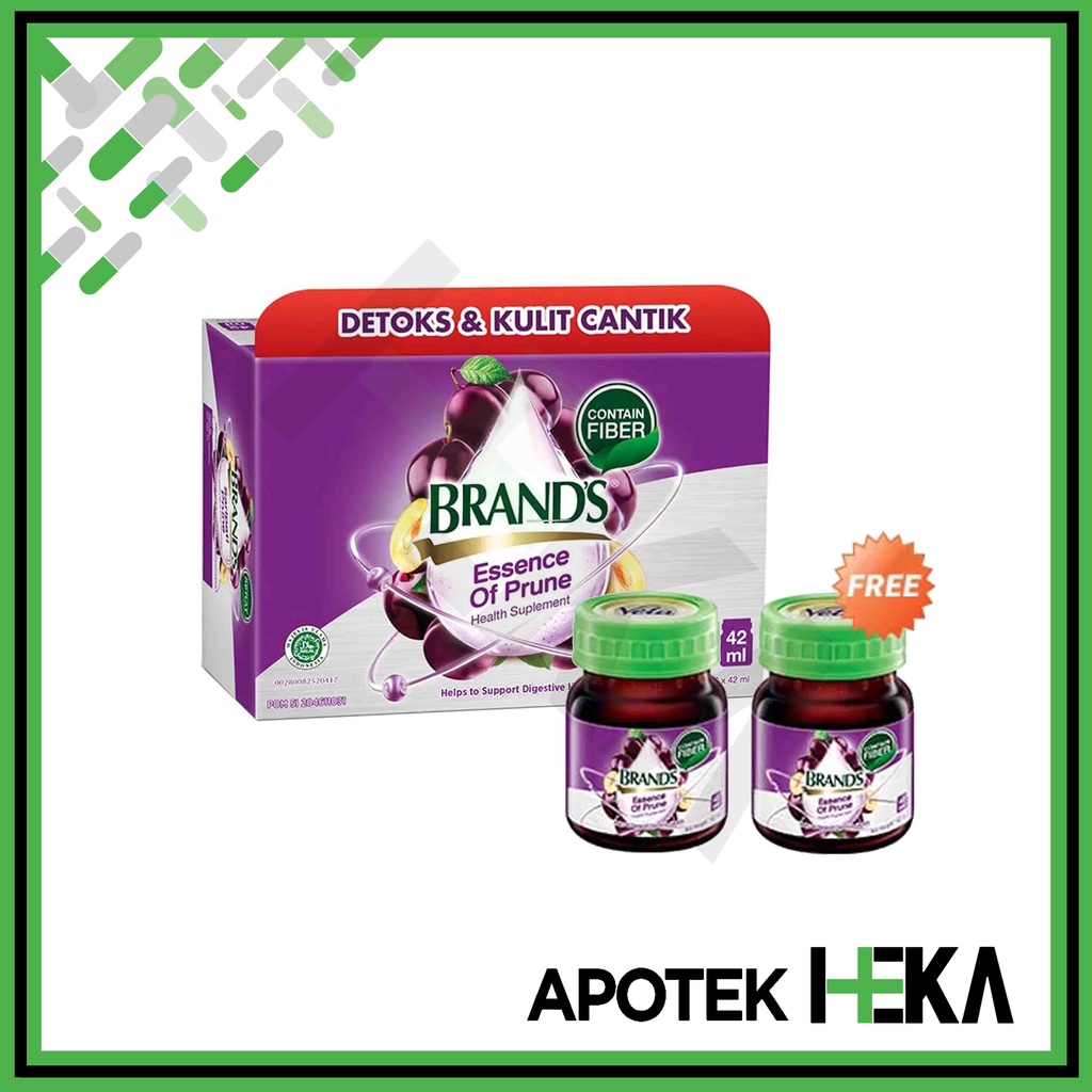 Brand's Essence of Prune 42 ml Box isi 6 Botol - Membantu Pencernaan (SEMARANG)