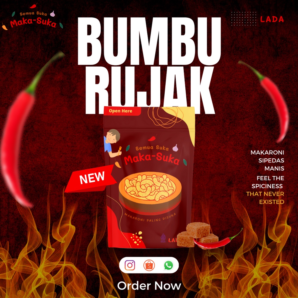 

Maka-Suka Makaroni - Bumbu Rujak - 1 Ball