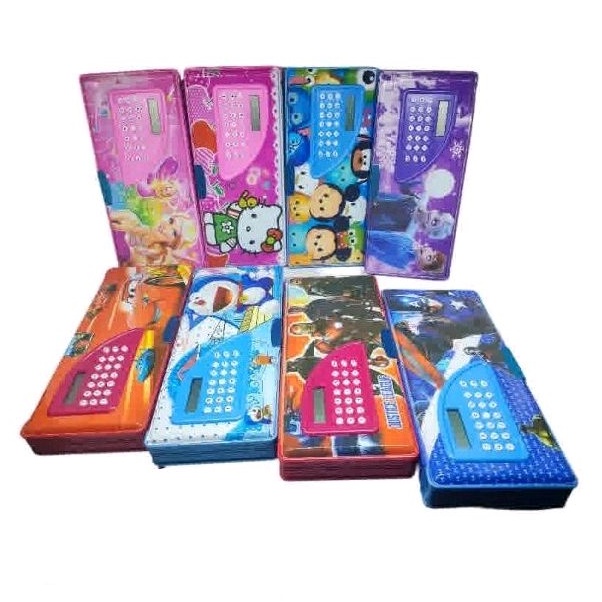 

tempat/kotak /tepak pensil magnet bolak balik karakter sedang (22x10) KT628