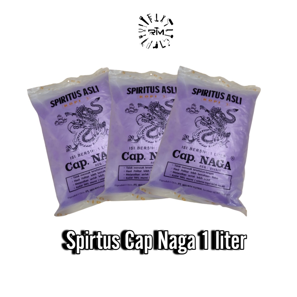 Spirtus 1 Liter Cap Naga Asli Berkualitas