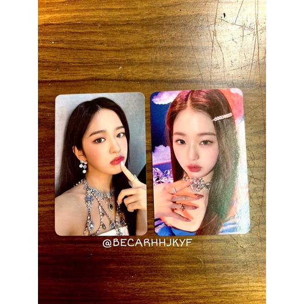 [READ DESC] Photocard/pc wonyoung, yujin love dive pob ktown
