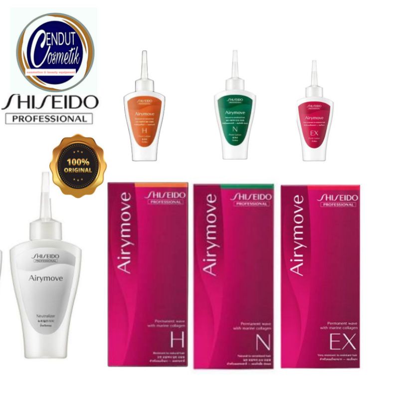 Shiseido Airymove obat keriting rambut permanen