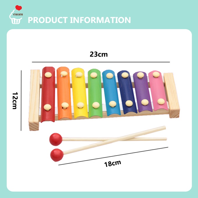 Mainan Xylophone Anak | Kolintang Gambang Kayu | Alat Musik Ketuk Instrumen Ketukan | Children Wooden Music Musical Toy Seni Edukatif Edukasi Balita Bayi Kulintang