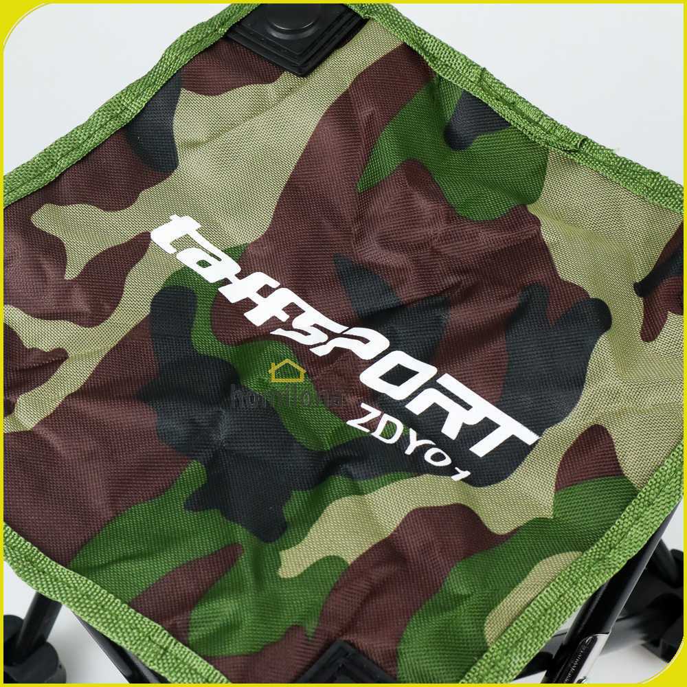 TaffSPORT Kursi Lipat Mancing Kotak Desain Army - ZDY01