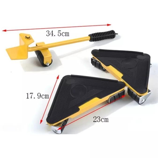 Alat Roda Roller Pemindah Pengangkat Penggeser Furniture Barang Berat