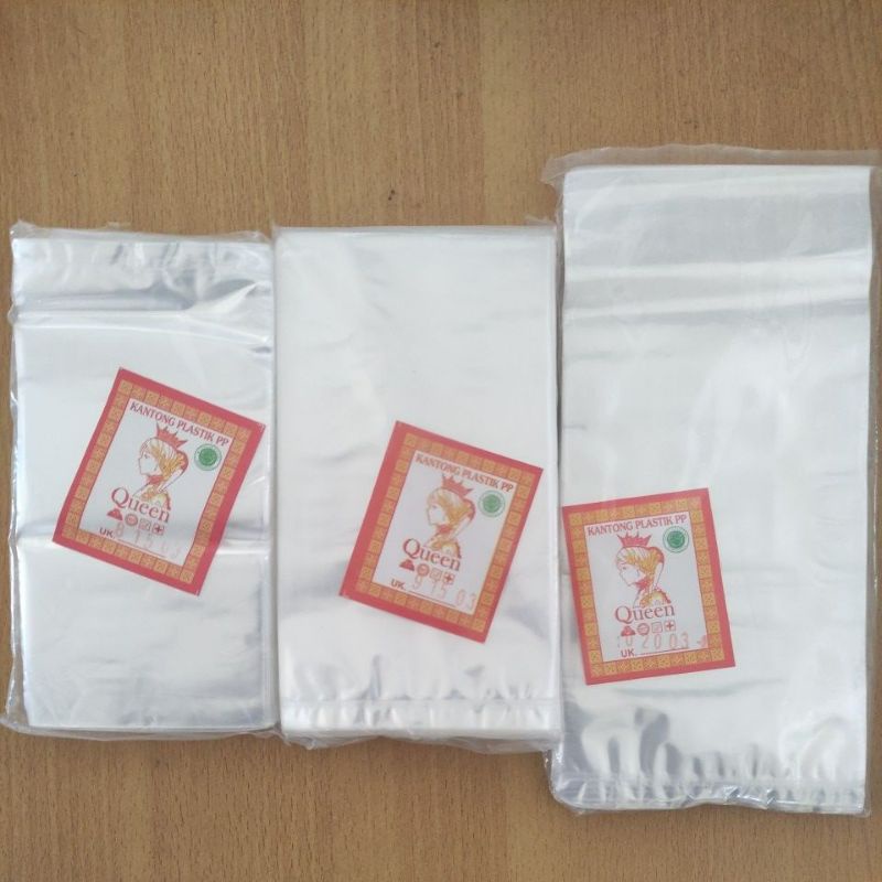 PLASTIK PP QUEEN 8X15 / PP QUEEN 9X15 / PP QUEEN 10X20