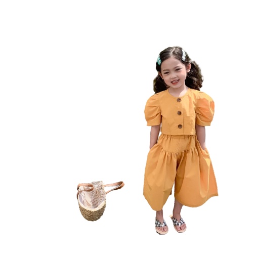 Setelan Anak Perempuan Lucu Zaskia | Celana Kulot Usia 2-7 Tahun