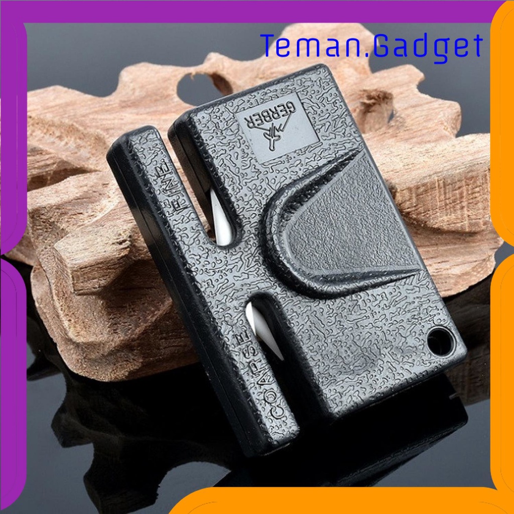 TD - DPR Gerber Pengasah Pisau Mini Portable Pocket Knife Sharpener - GLKS-2