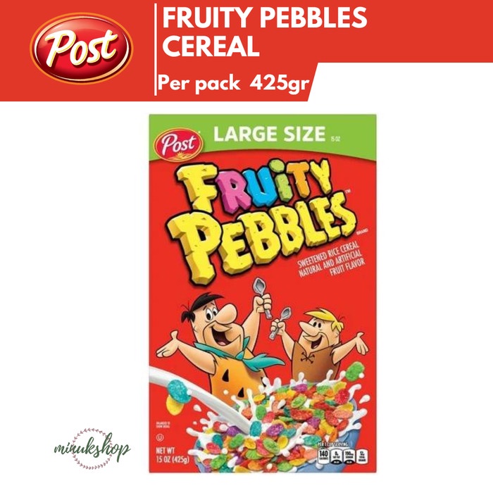 

Post Fruity Pebbles Gluten Free Cereal 425 Gram