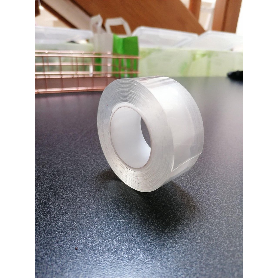 

NANO TAPE TRANSPARAN 3 METER X 1MM X 2CM