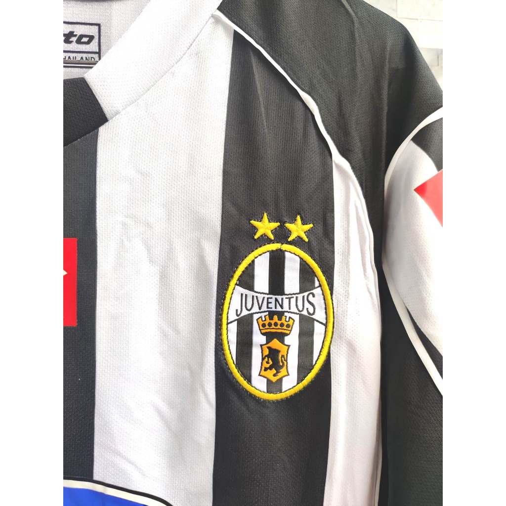 RETRO | Jersey Baju Bola Juventus Home 2002 2003 Grade Ori