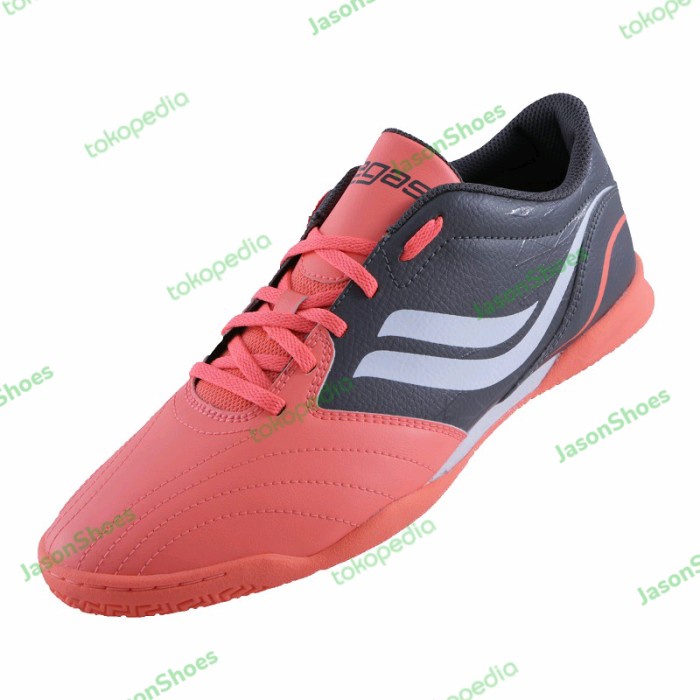 SEPATU LEAGUE LEGAS ORANYE FUTSAL PRIA ENCANTO LA ORIGINAL ORI