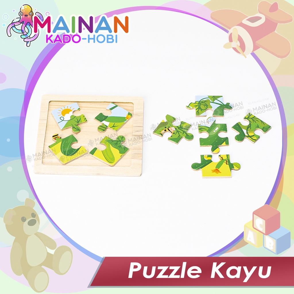 MAINAN KADO HOBI KOLEKSI MINI PUZZLE KARAKTER LUCU ANAK BALITA